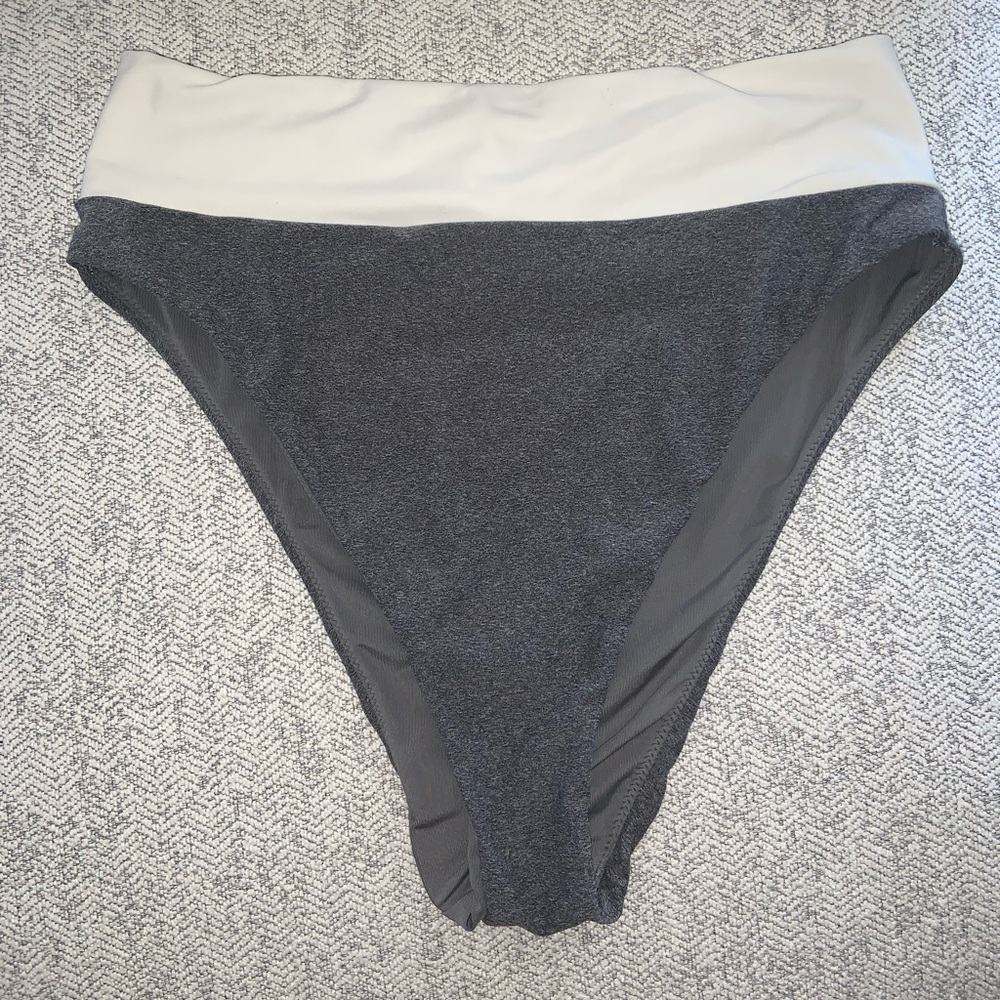 High waisted bikini bottoms